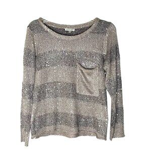 ❤️ AVALIN Sparkling Striped Cardigan Size S
